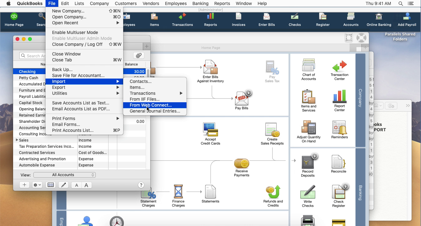 migrate quickbooks for mac to new mac